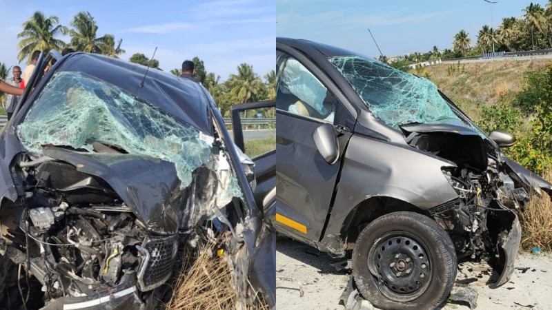 Kolar Accident : ತಿರುಪತಿ ದರ್ಶನ ಪಡೆದು ವಾಪಸ್; ಡಿವೈಡರ್‌ಗೆ ಕಾರು ಡಿಕ್ಕಿ, ನಾಲ್ವರು ಸಾವು..!!