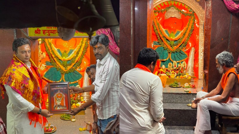 Koppal : ಅಂಜನಾದ್ರಿಗೆ ಸಂಸದ ಯದುವೀರ್ ಭೇಟಿ -  575 ಮೆಟ್ಟಿಲೇರಿ ಆಂಜನೇಯನ ದರ್ಶನ..!!
