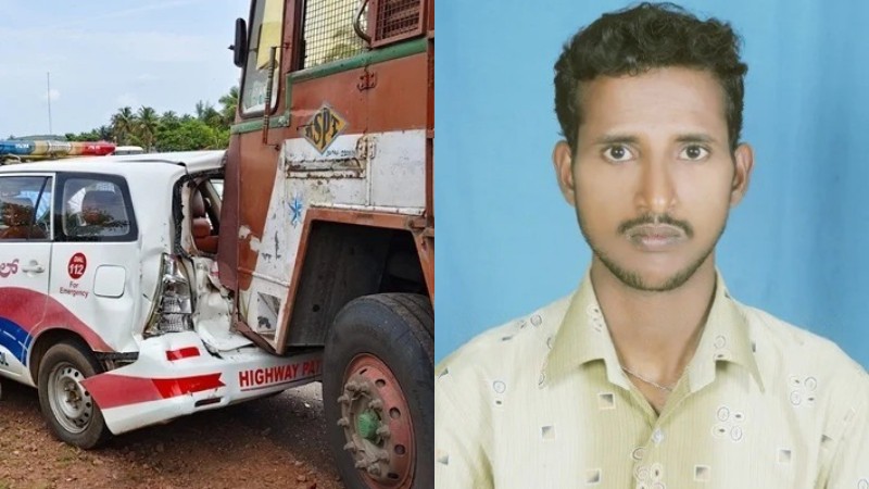 Udupi : ಅಪಘಾತದ ವಾಹನ ತೆರವು ವೀಕ್ಷಿಸುತ್ತಿದ್ದವನಿಗೆ ಲಾರಿ ಡಿಕ್ಕಿ..!!