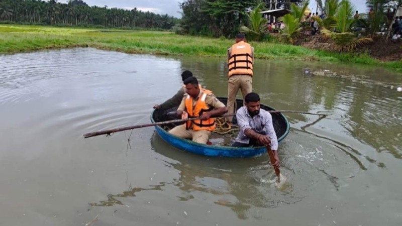 Shivamogga : ಗಣೇಶ ವಿಸರ್ಜನೆ ವೇಳೆ ಕೆರೆಯಲ್ಲಿ ಮುಳುಗಿ 20 ವರ್ಷದ ಯುವಕ ಸಾವು..!!