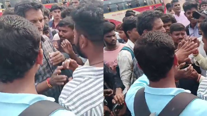 Koppal : ಬಸ್ ನಿಲ್ದಾಣದಲ್ಲಿ ಹುಡುಗಿಯರ ಫೋಟೋ ತೆಗೆಯುತ್ತಿದ್ದ ವ್ಯಕ್ತಿಗೆ ಸಾರ್ವಜನಿಕರಿಂದ ತರಾಟೆ