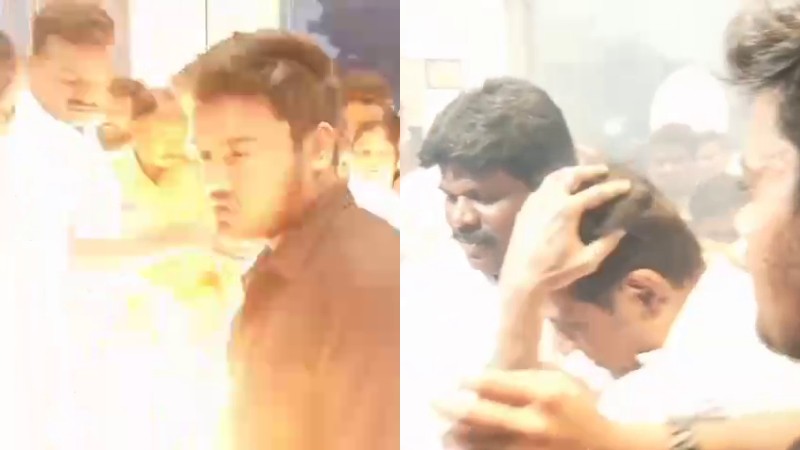 ಶಿವಣ್ಣ ಎದುರೇ ಪಟಾಕಿ ಬಾಕ್ಸ್ ಸ್ಫೋಟ..! ಕೂದಲೆಳೆ ಅಂತರದಲ್ಲಿ ಪಾರಾದ ಹ್ಯಾಟ್ರಿಕ್ ಹೀರೋ..!!